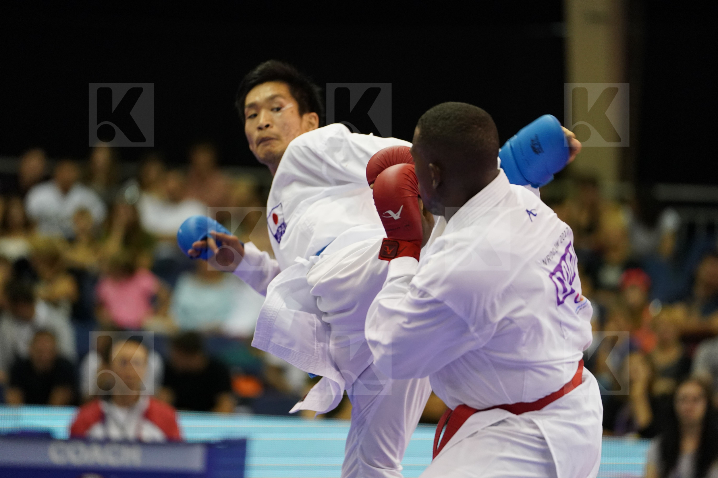 Araga Ryutaro Dominican republic Japan Male Kumite -84kg Perez Jorge